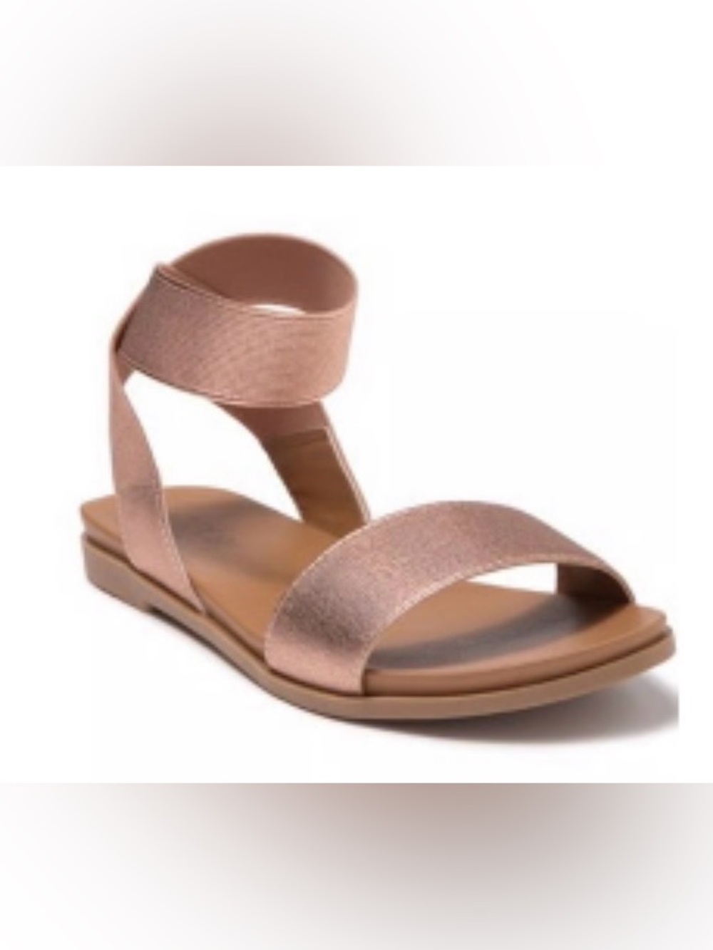 🆕 Abound Metallic Rose Gold Ankle-Strap Sandal